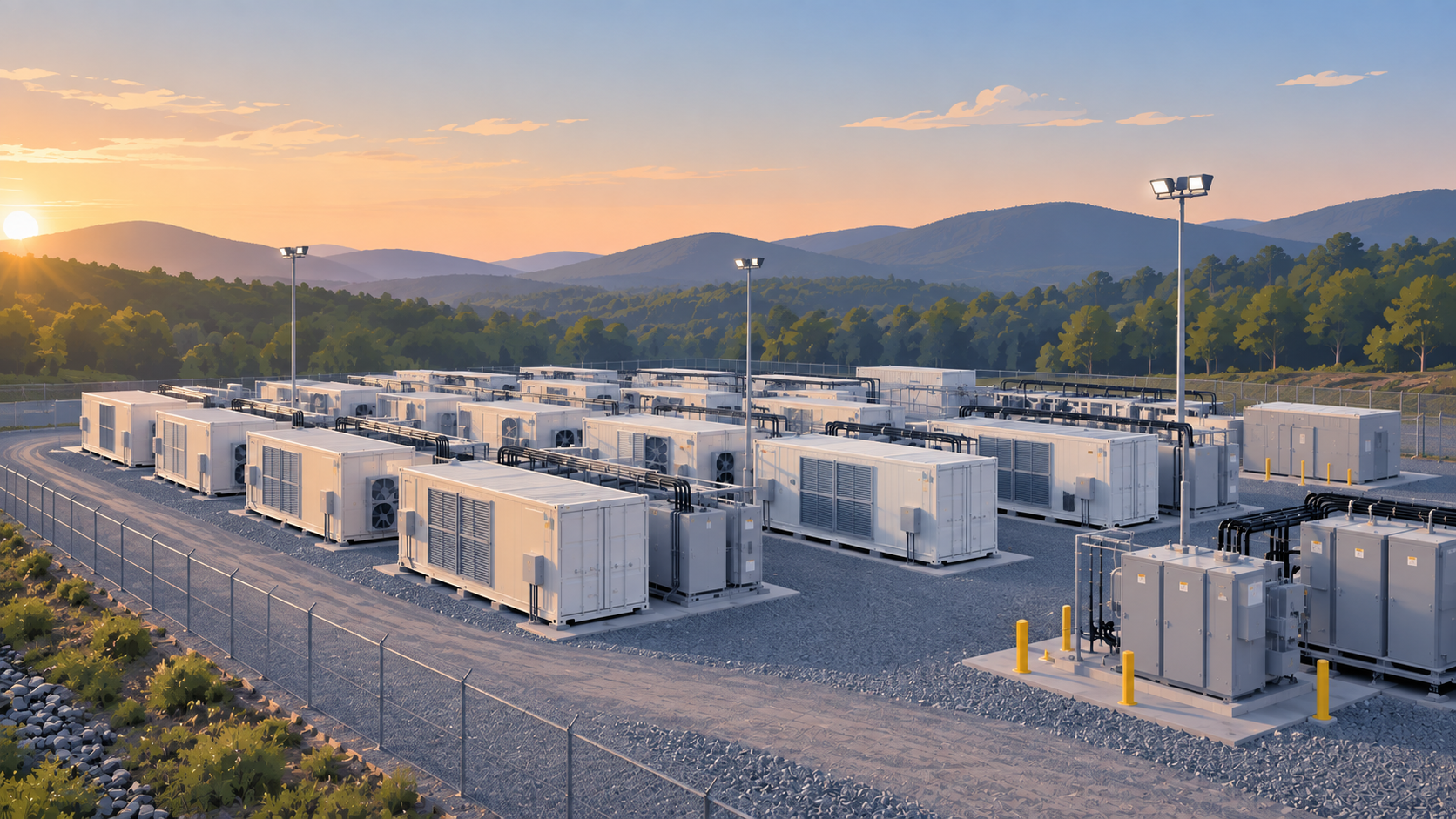 Mooresboro, NC 3MW Edge Container Farm